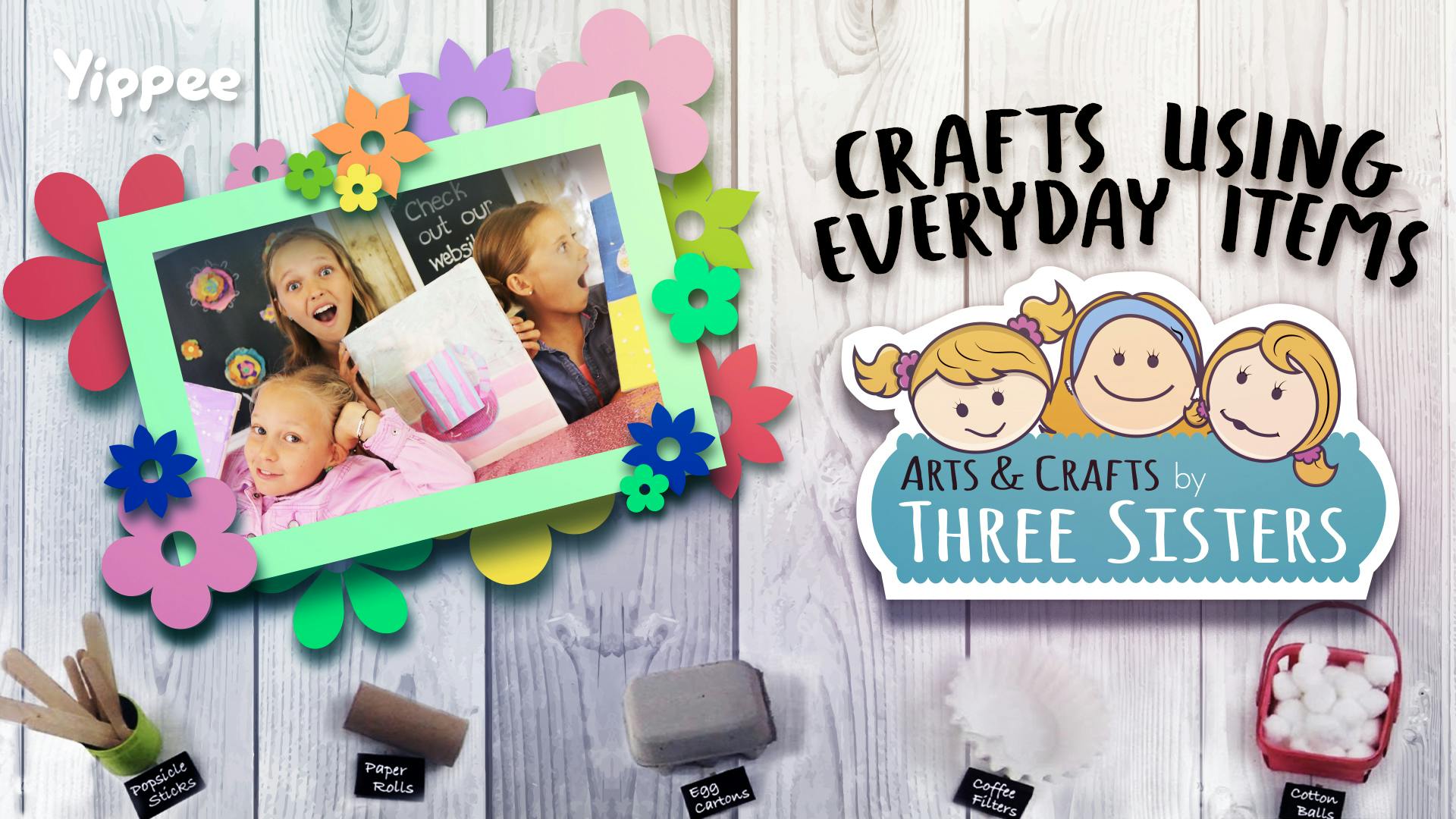Arts & Crafts by Three Sisters - Yippee - Faith filled shows! Watch VeggieTales now.