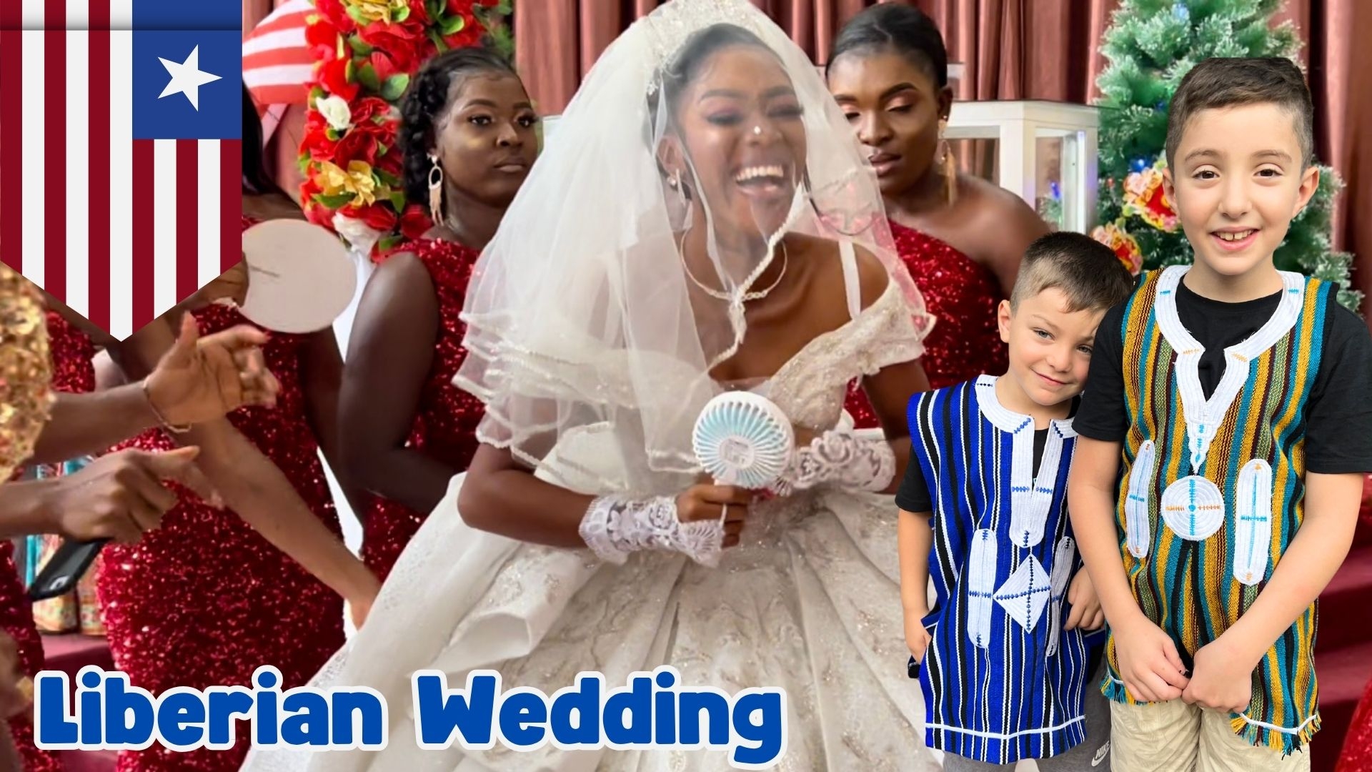 Oliver and Lucas’s Adventure at a Traditional Liberian Wedding
