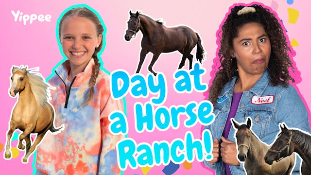 Day at a Horse Ranch with Riley Rose!