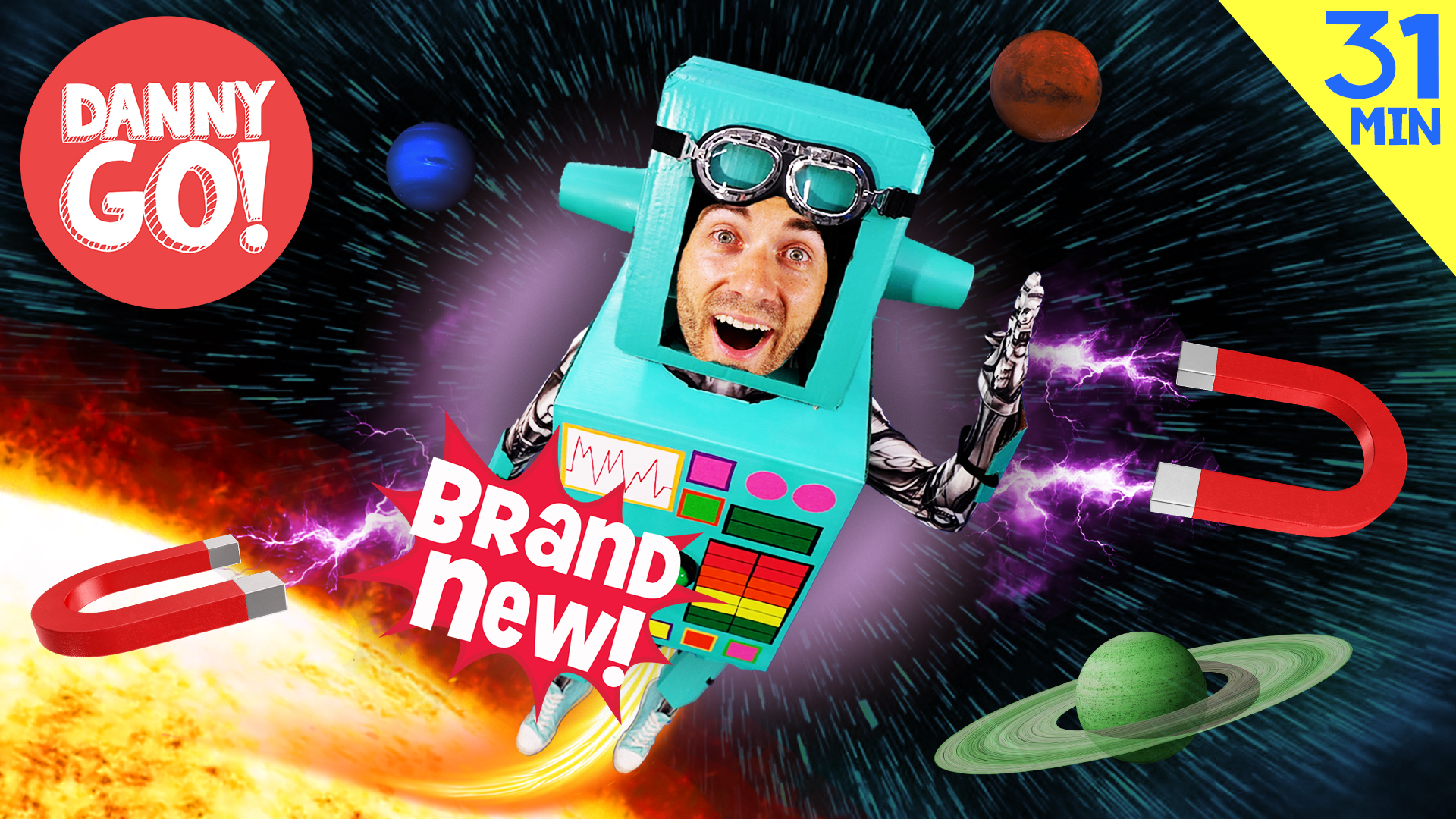 Robots, Magnets, Planets + MORE! | STEM Dance Compilation | Danny Go! Song