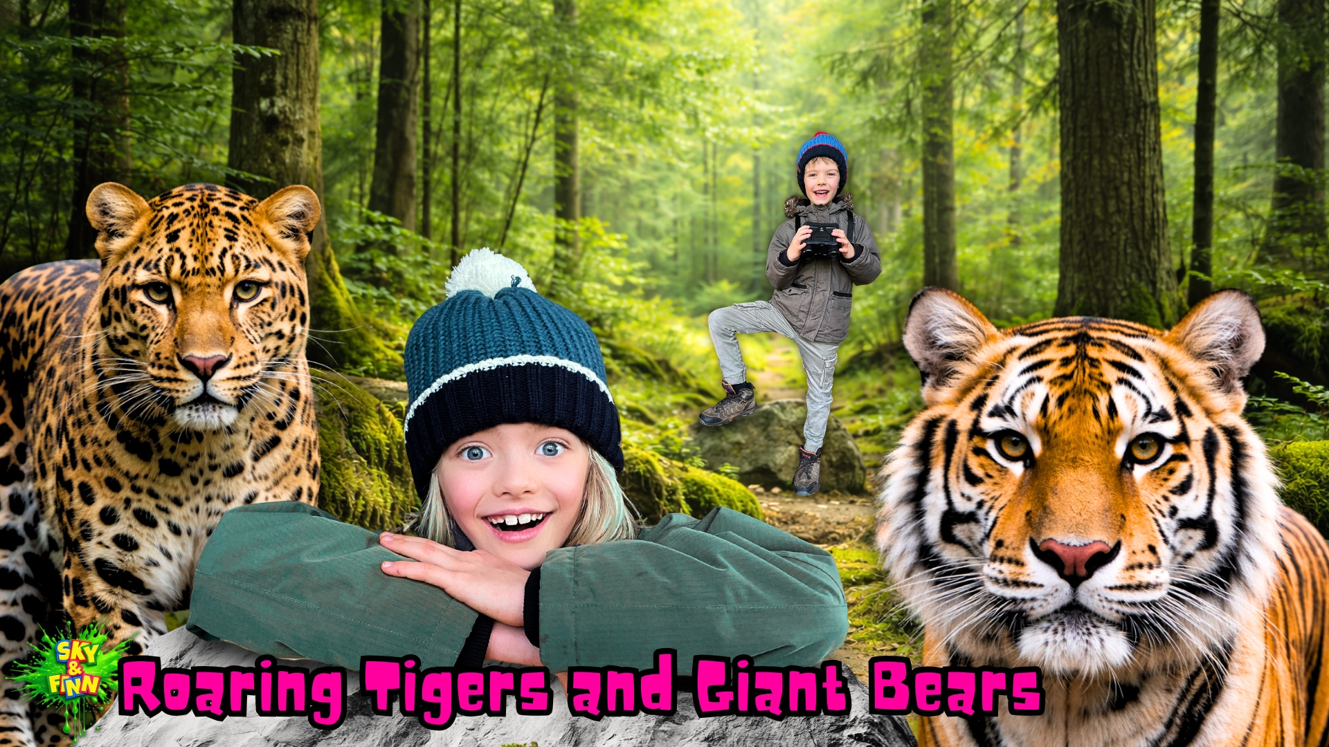 Roaring Tigers and Giant Bears in Siberia | Sky and Finn Explore