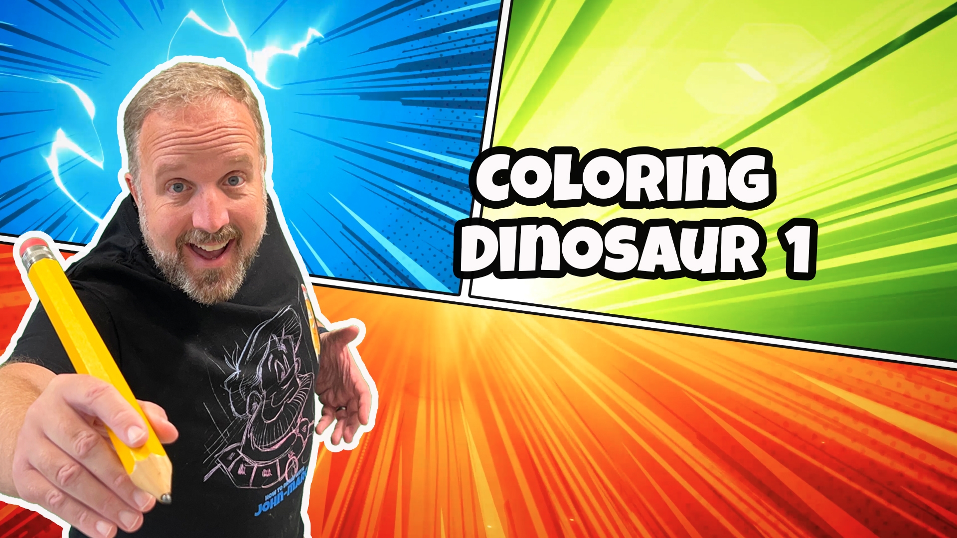 Coloring Dinosaur 1