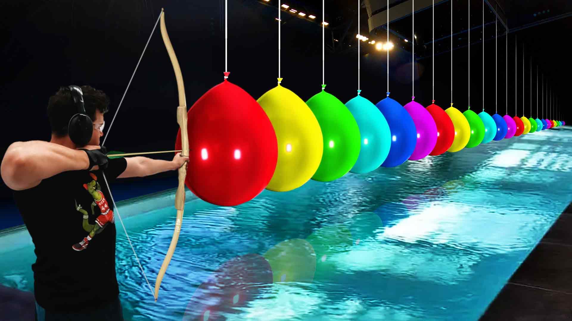 How Many Water Balloons Stop An Arrow?