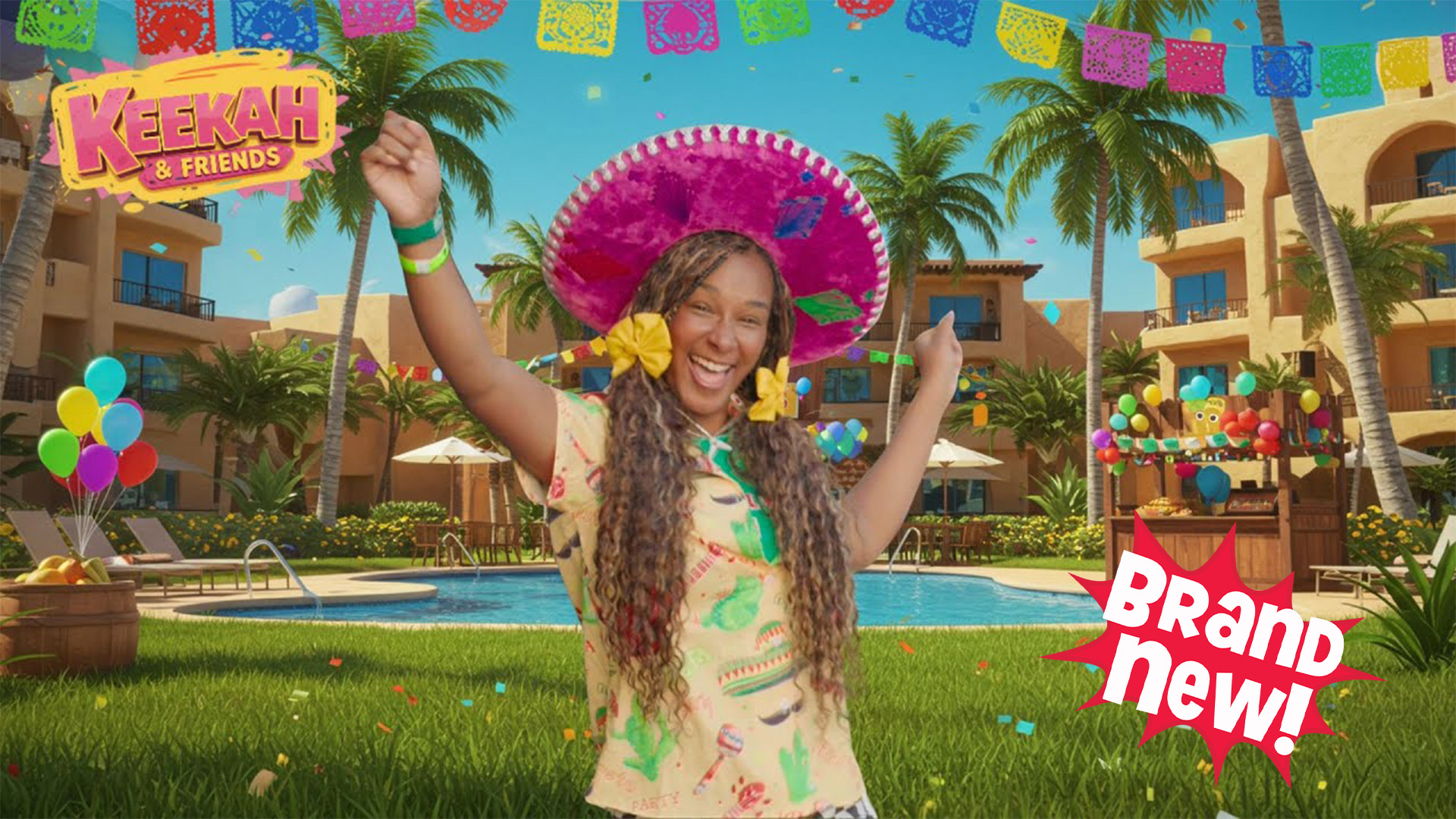 Fun Spanish for Kids! Learn Hola, Gracias & More with Keekah and Friends