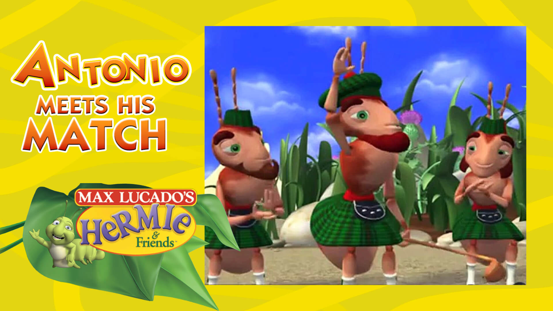 Hermie &amp; Friends - Yippee - Faith filled shows! Watch VeggieTales now.