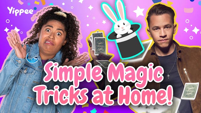 Simple MAGIC TRICKS to learn AT HOME!