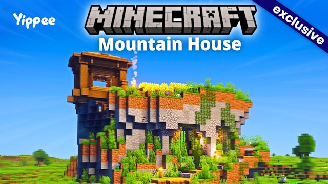 Minecraft Mountain Plateau House Idea