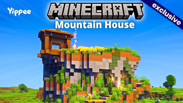 Minecraft Mountain Plateau House Idea