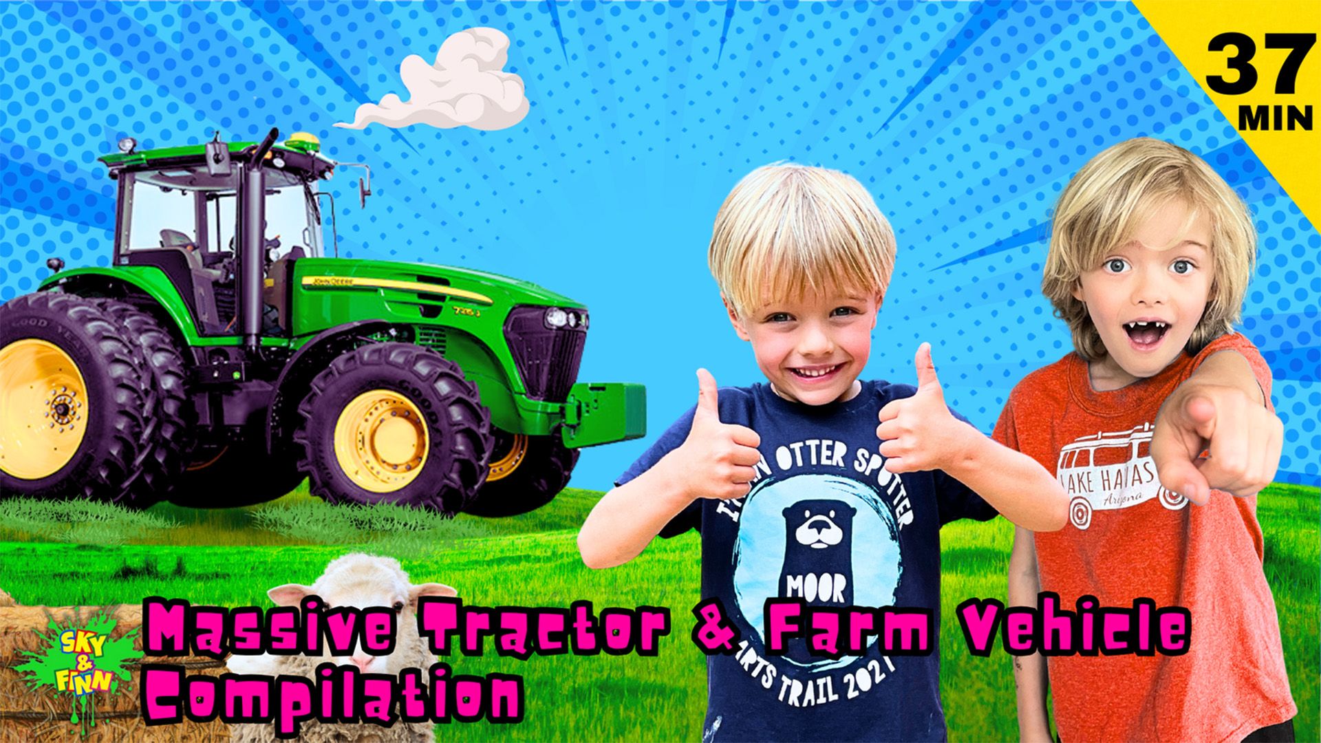 Massive Tractor and Farm Vehicle Compilation