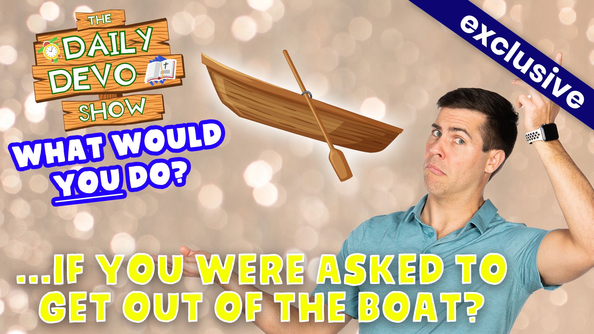 #826 - WWYD...If you were asked to get out of the boat?