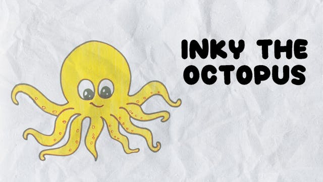 Learn to Draw Inky The Octopus