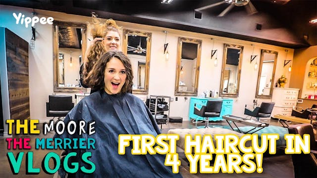First Haircut in 4 Years - My Kids Sh...