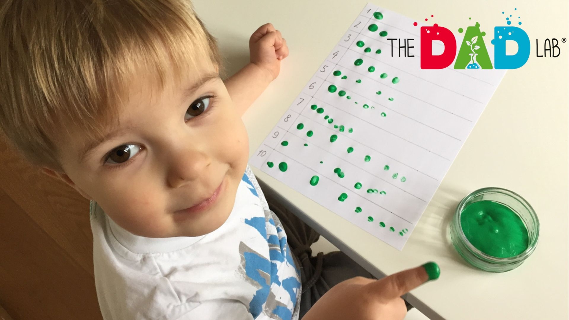Fingerprint Counting Activity For Preschoolers 
