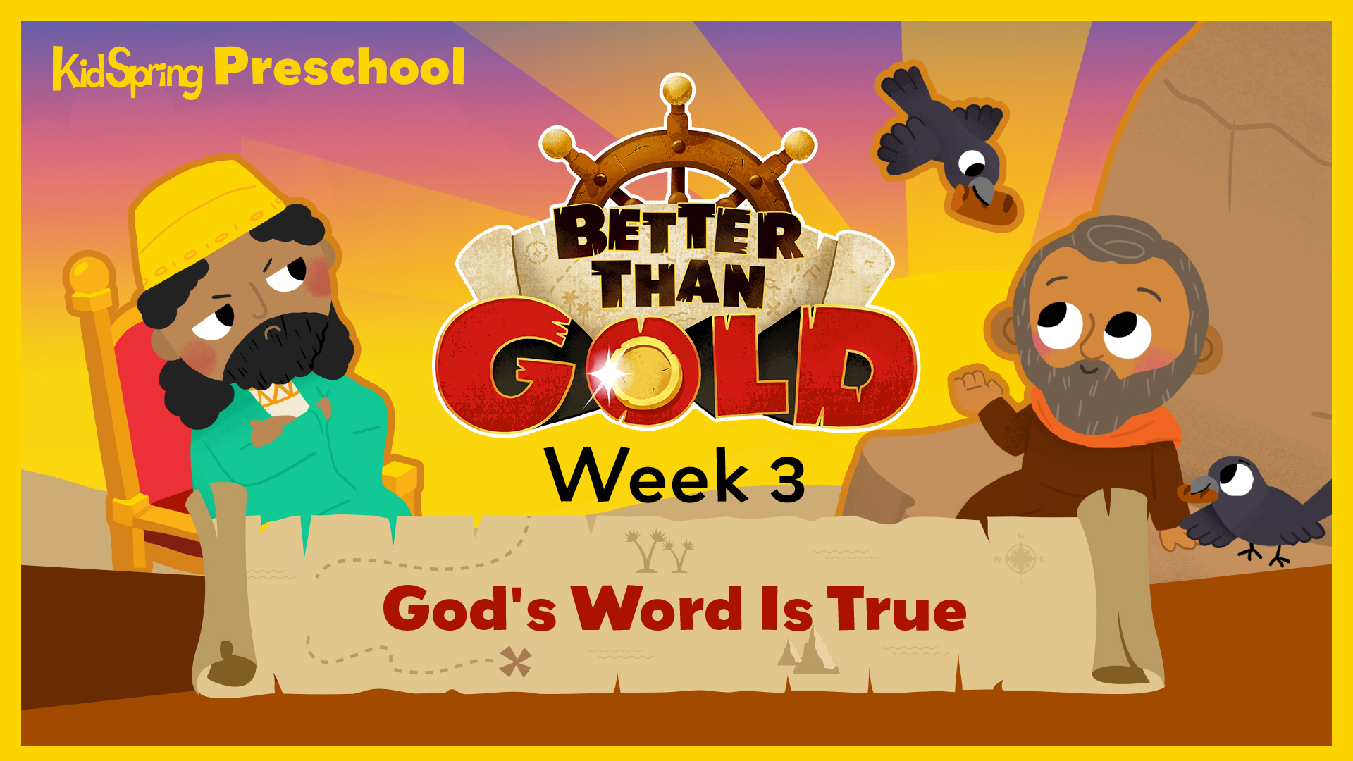 Better Than Gold | Preschool Week 3 | God’s Word Is True