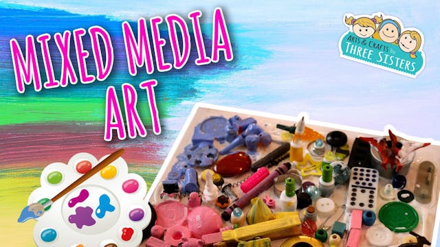 Mixed Media Art for Kids or Beginners...