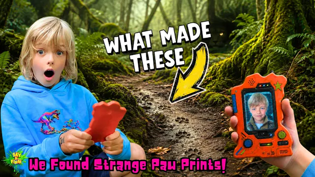 We Found Strange Paw Prints! What Mad...