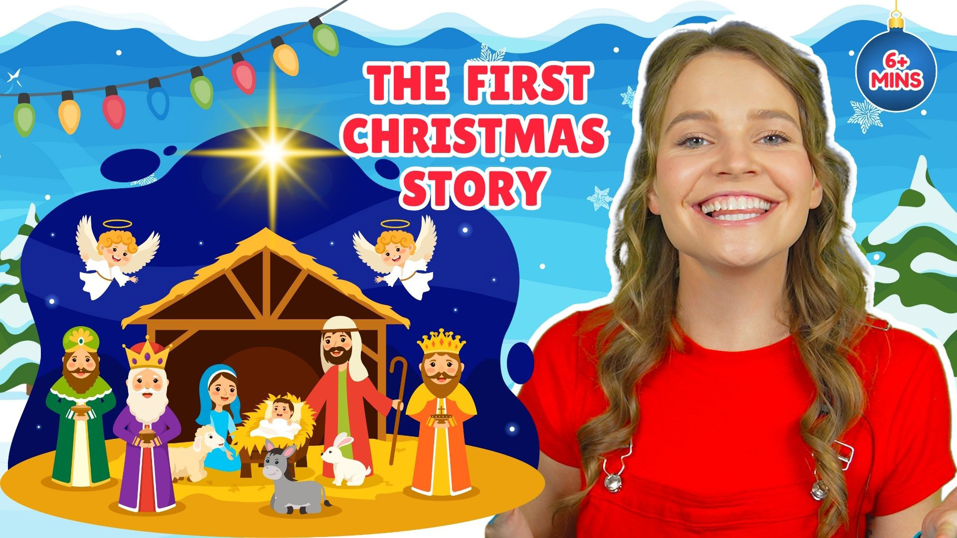 The Story of Baby Jesus & The First Christmas with Silly Miss Lily