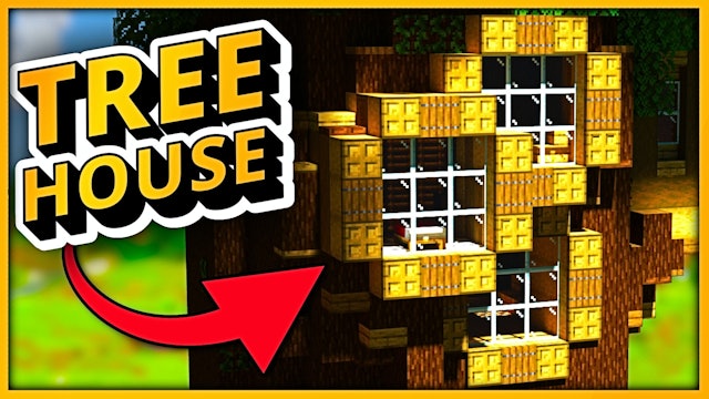 Tree House (Minecraft Timelapse)