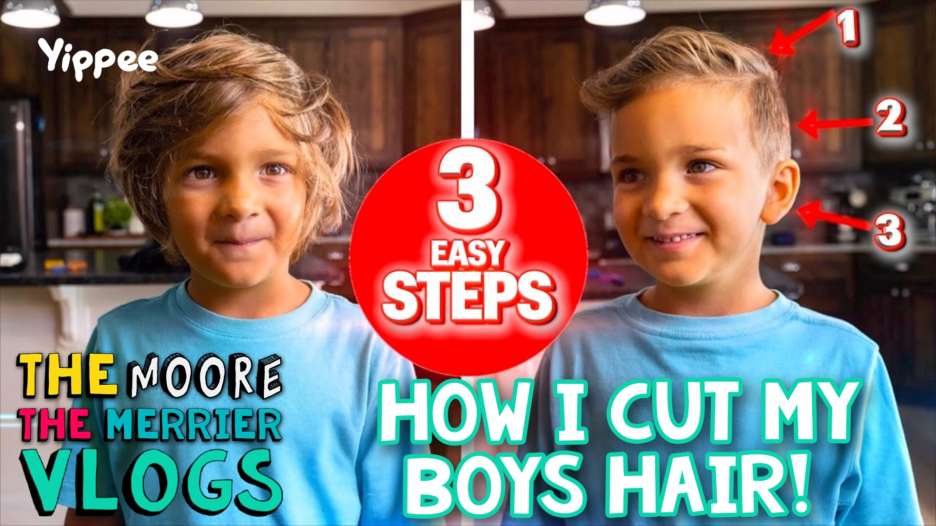 How I Cut My Boys Hair!