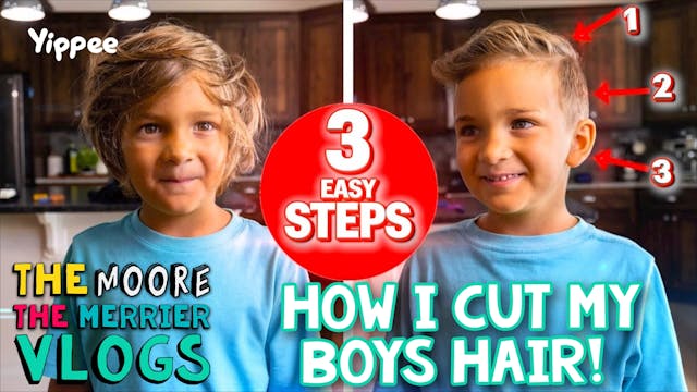 How I Cut My Boys Hair!