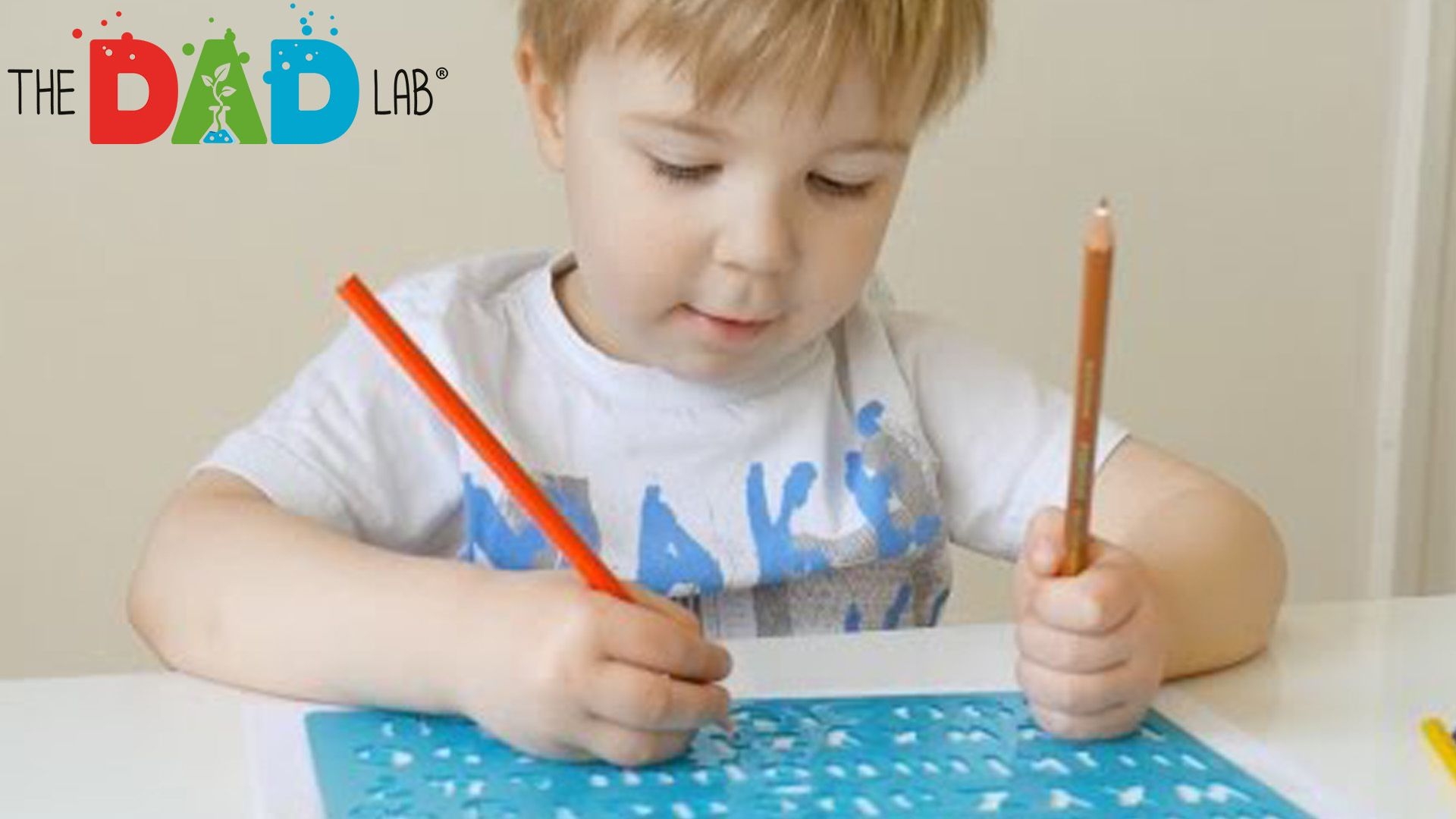 Simple Activity For Preschoolers With Stencils