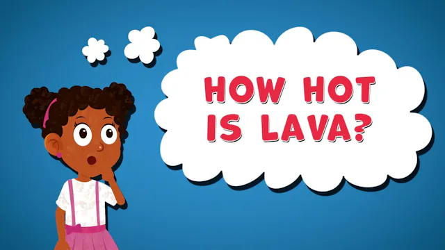 I WONDER - How Hot Is Lava?
