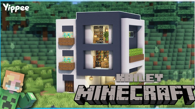 Minecraft: How To Build #7 - Simple Modern House Tutorial