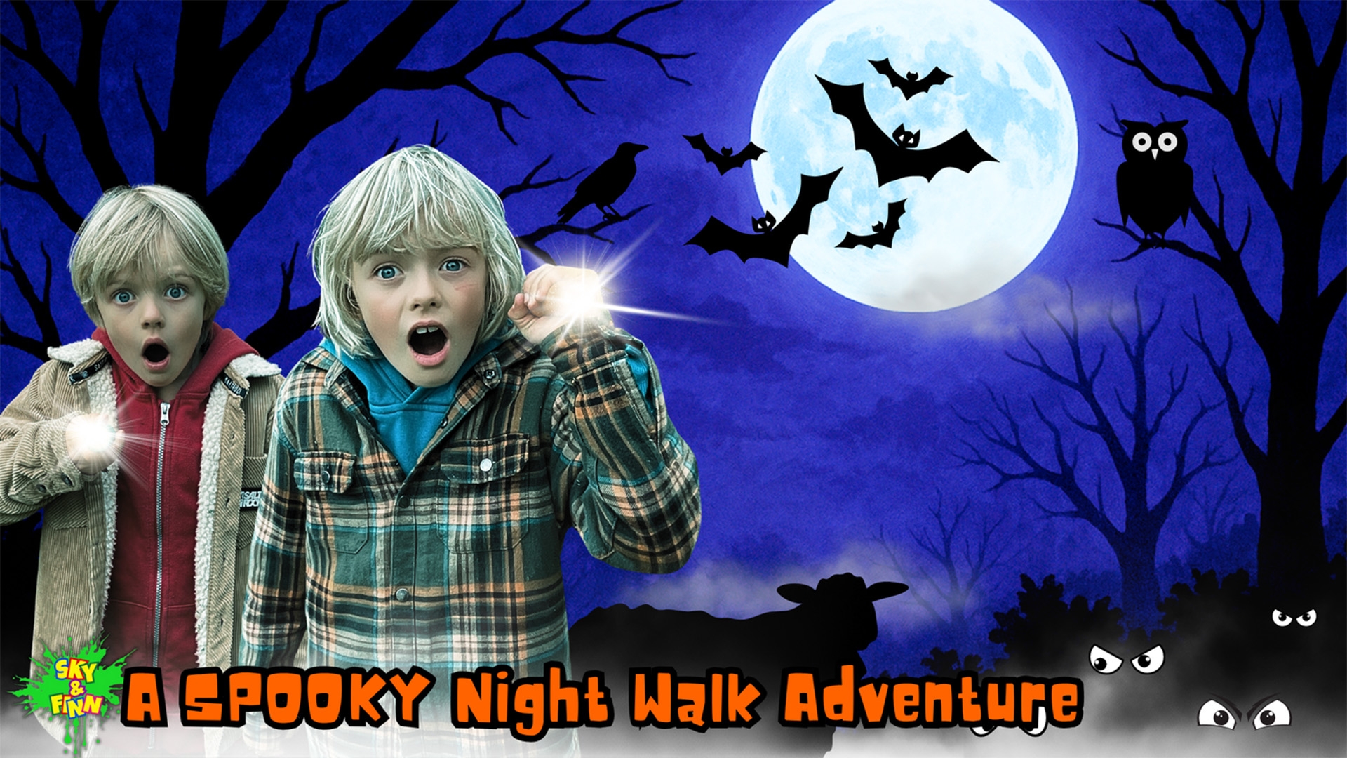 A SPOOKY Night Walk Adventure