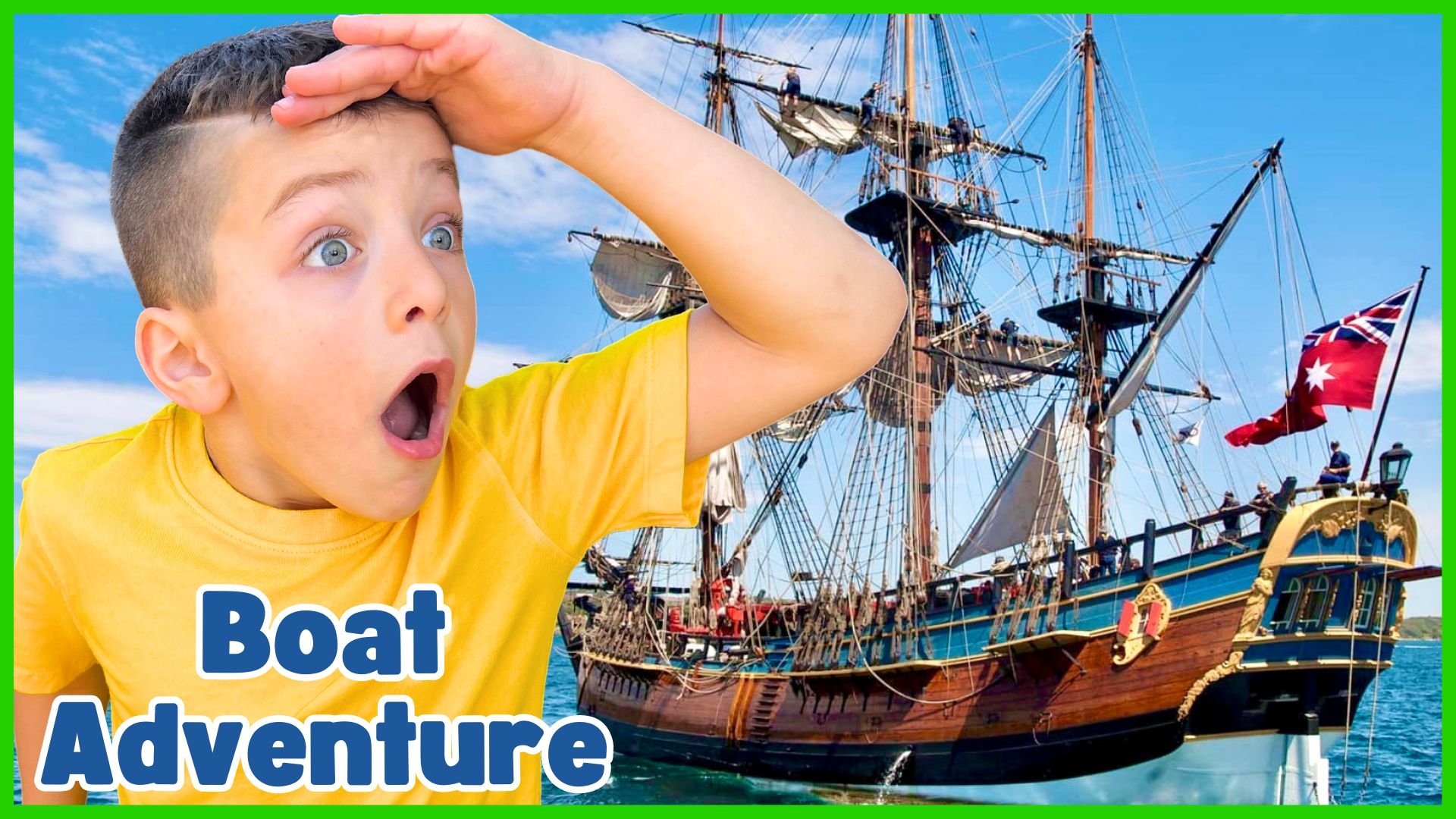 All Aboard the Endeavour! Oliver and Lucas Set Sail Through History
