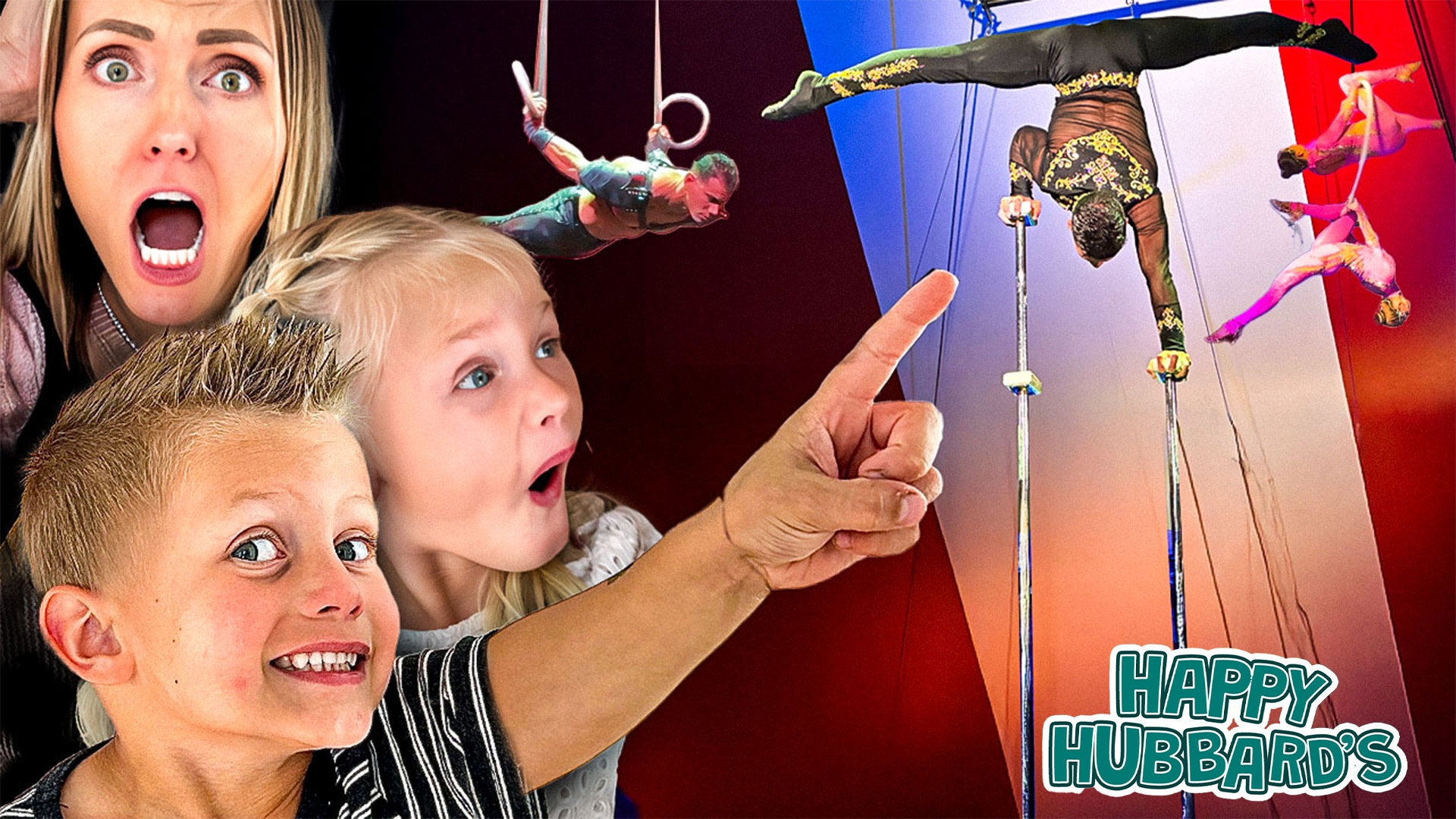 Front Row at a Real Circus! Wild Tricks, Flips, Acrobatics & More At Venar