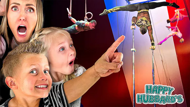 Front Row at a Real Circus! Wild Tric...