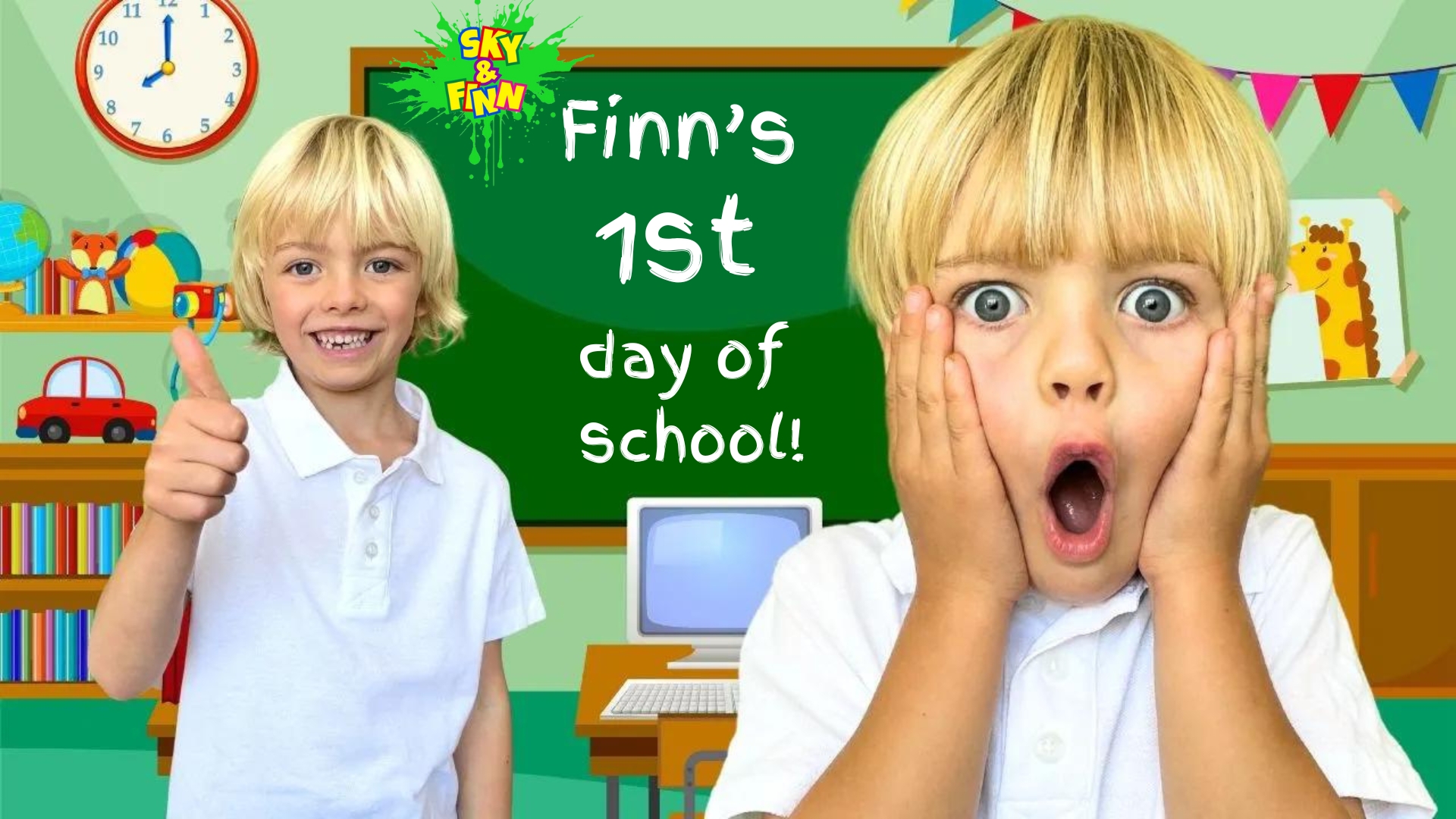 Finn's First Day at School