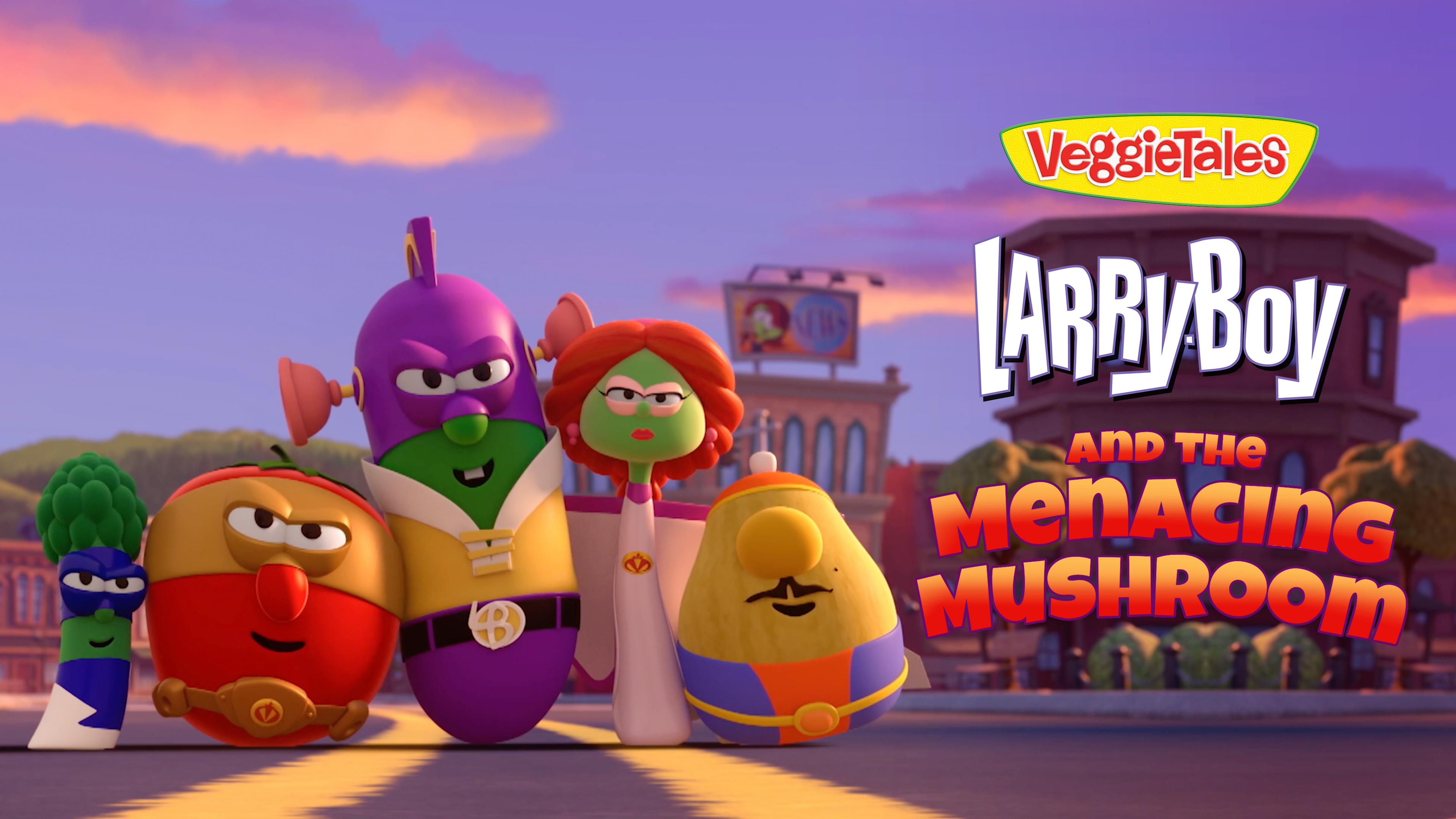 LarryBoy and The Menacing Mushroom