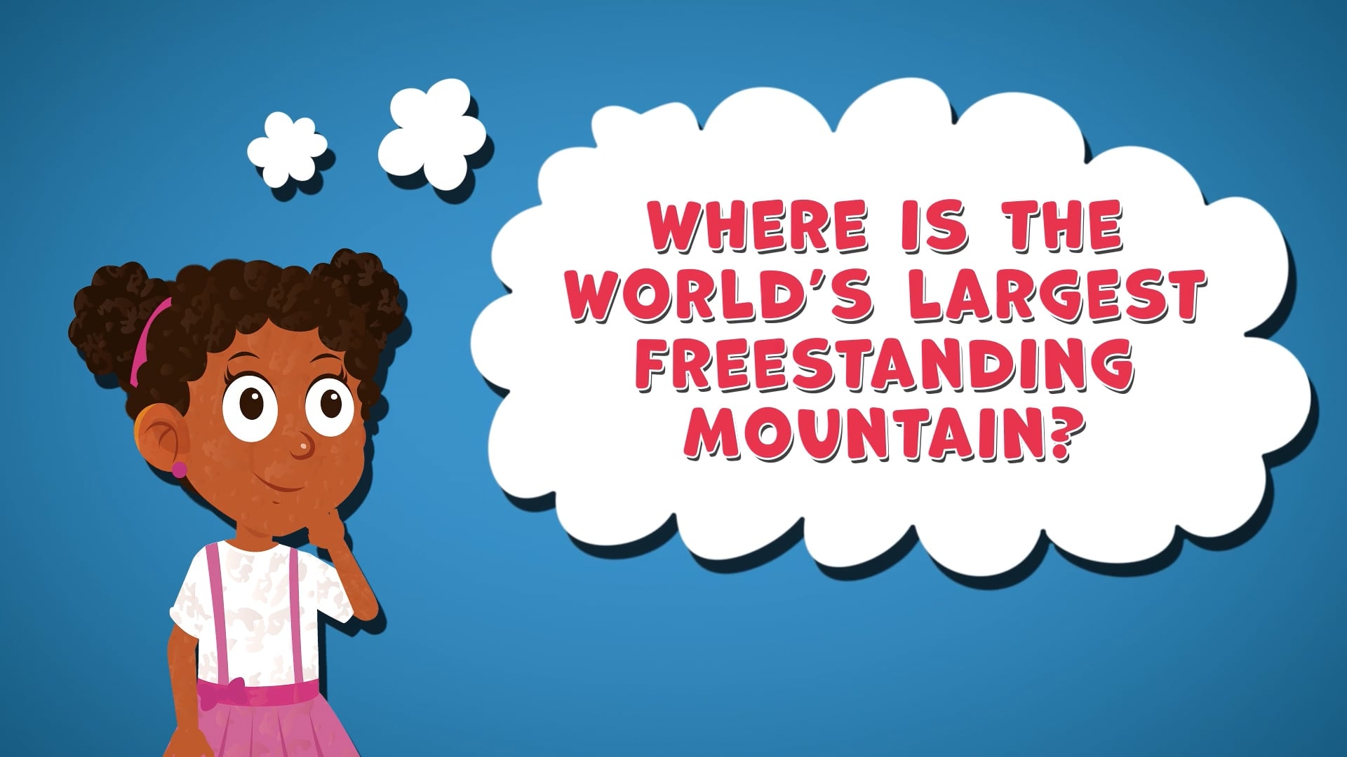 I WONDER - Where Is The World's Largest Freestanding Mountain?
