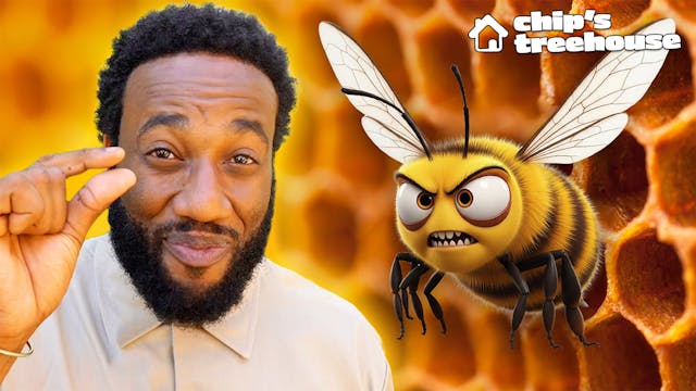 SURROUNDED by HONEYBEES!