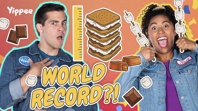 WORLD’S TALLEST S’MORE EVER?!