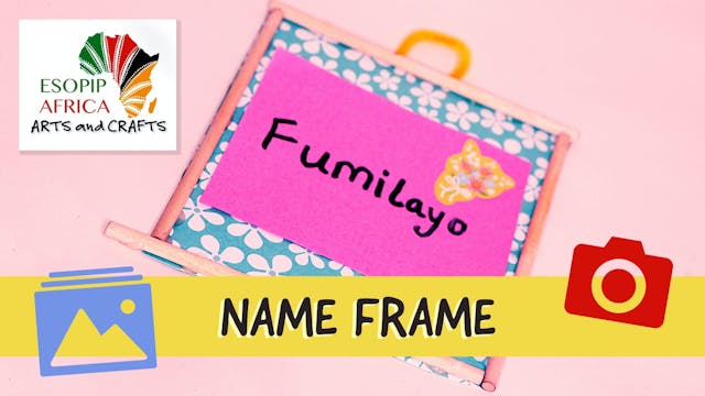 Name Frame
