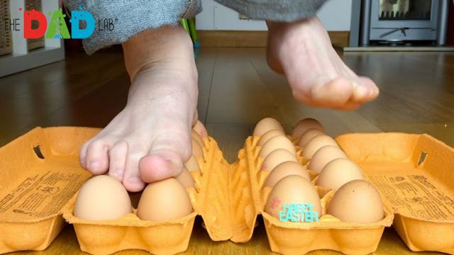 Walking on Eggs! Easter Science Exper...