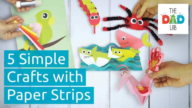 5 Easy Animals Craft Ideas with Paper...