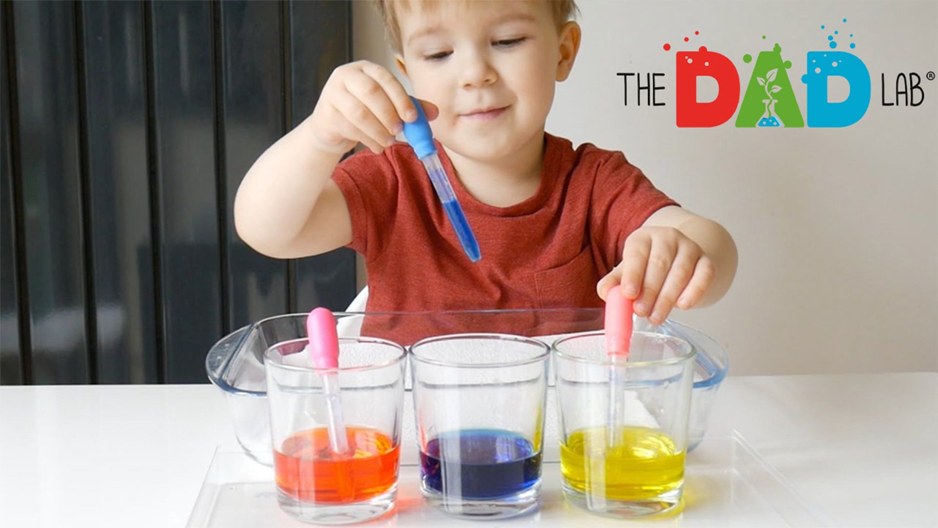 Simple Mixing Colours Activity For Kids