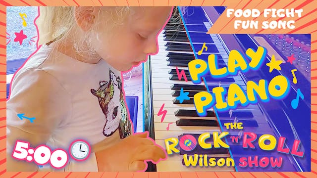 Learn to Play Food Fight Fun - Piano