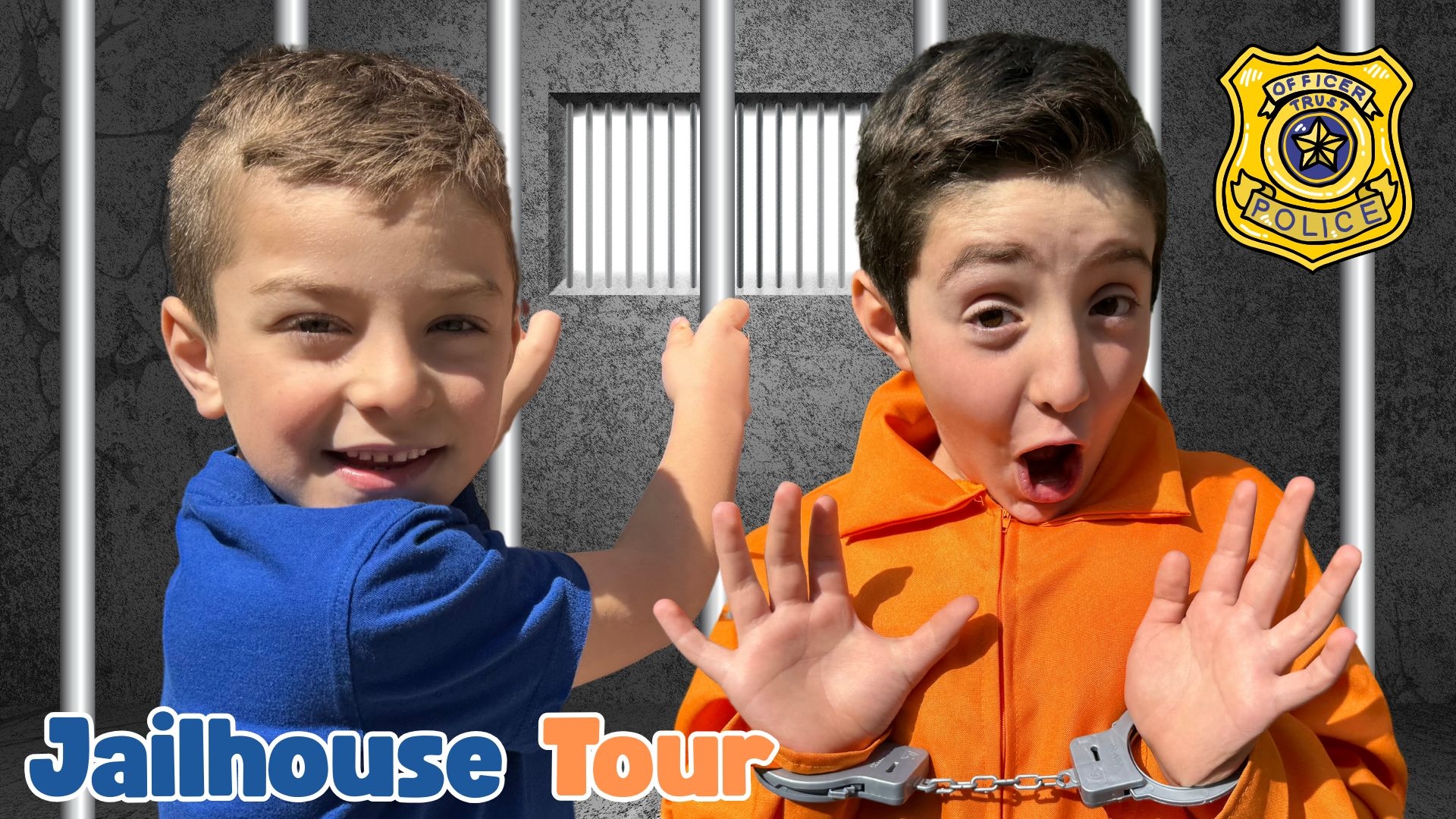 Jailhouse Time Travel! Oliver and Lucas at Old Melbourne Gaol