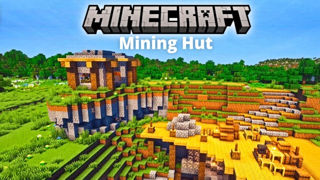 Small Miner Hut in Minecraft