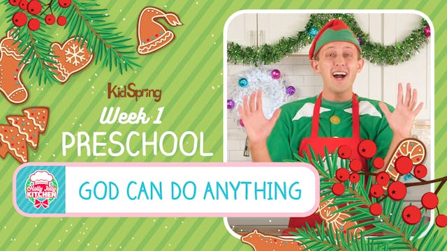 Holly Jolly Kitchen | Preschool Week ...