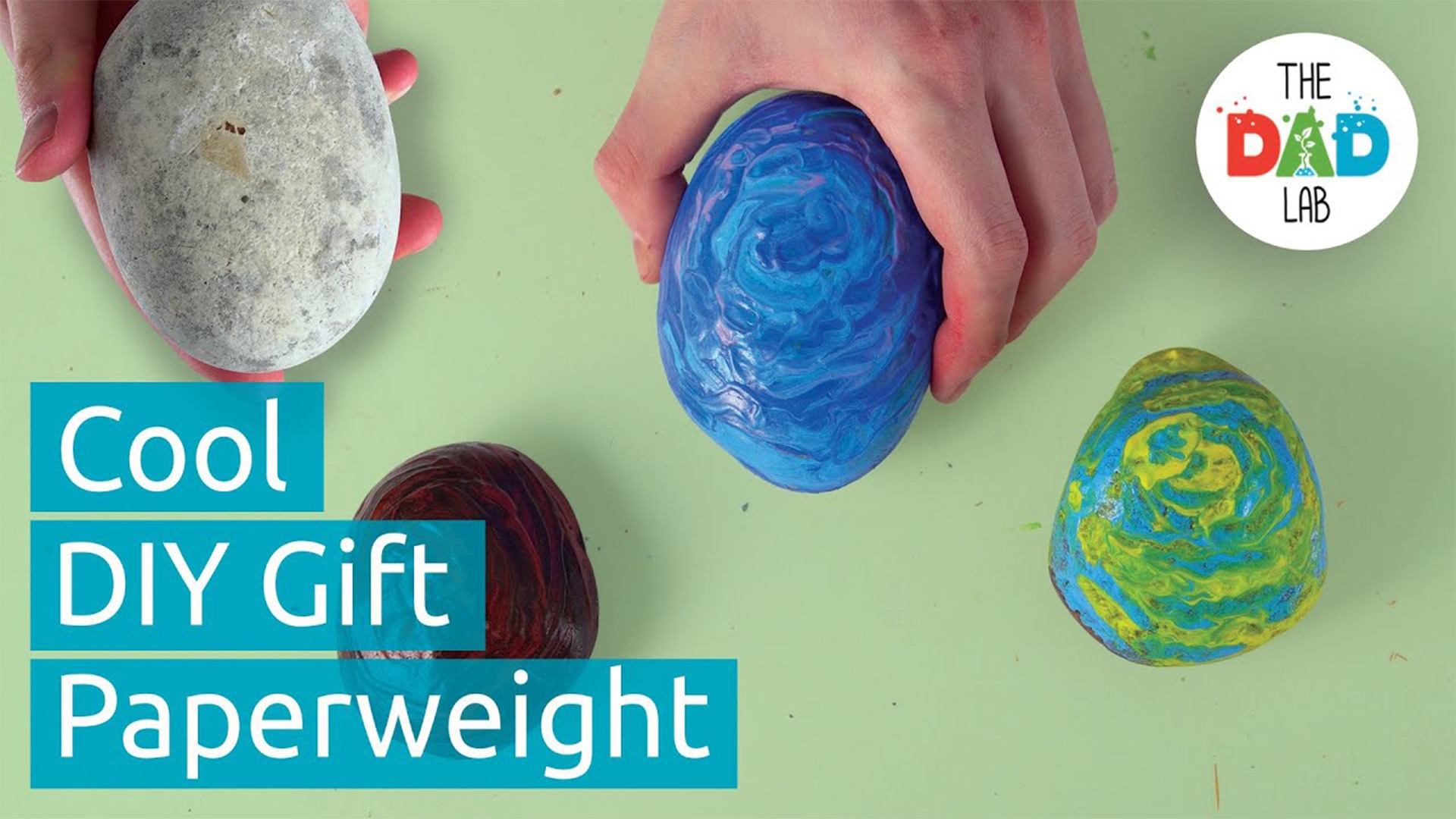 Melted Crayon Rocks | Simple DIY Gift Ideas