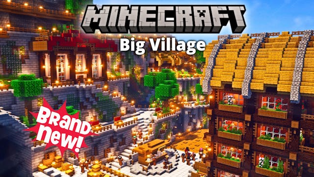 Big Village in Minecraft