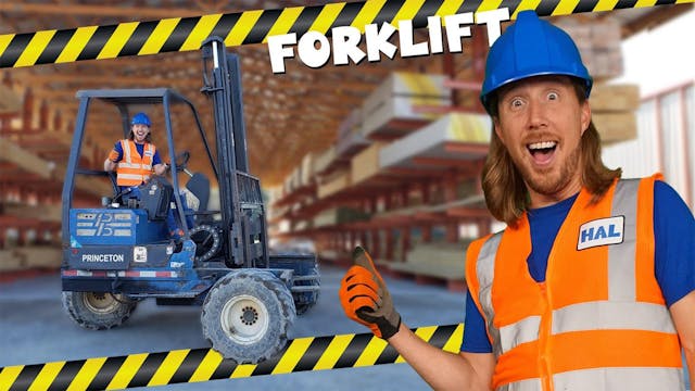 Handyman Hal Uses a Forklift