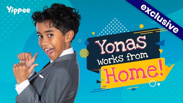 Yonas Works from Home!