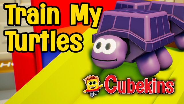 Cubekins | Episode 12 | Train My Turtles (Music Video)