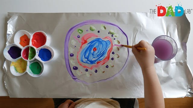 Painting on Aluminum Foil